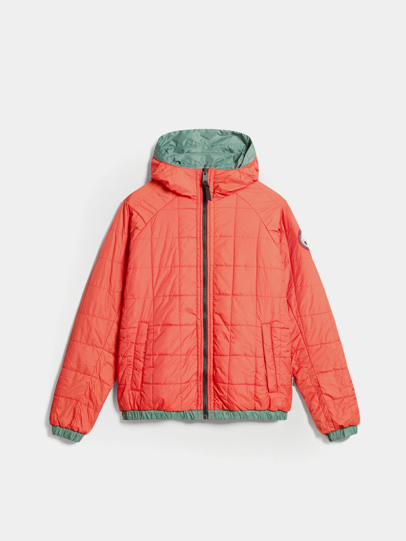 Куртки та дублянки Napapijri Circular Reversible Jacket модель NP0A4HERG1L1 Куртки та дублянки Napapijri Circular Reversible Jacket модель NP0A4HERG1L1 Фото