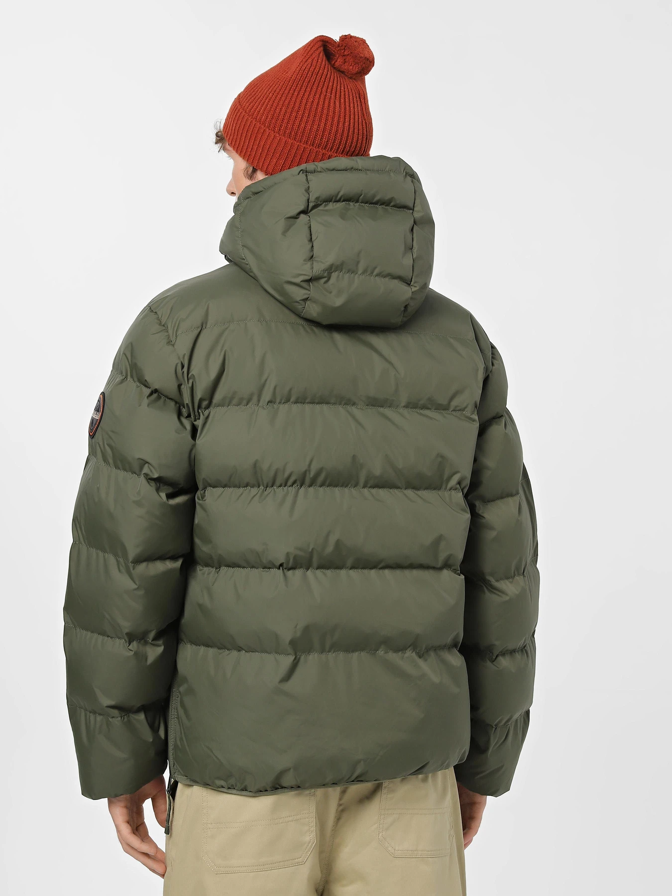 Куртки и дубленки Napapijri Rainforest Puffer Anorak модель NP0A4HMAGE41 Куртки и дубленки Napapijri Rainforest Puffer Anorak модель NP0A4HMAGE41 Фото
