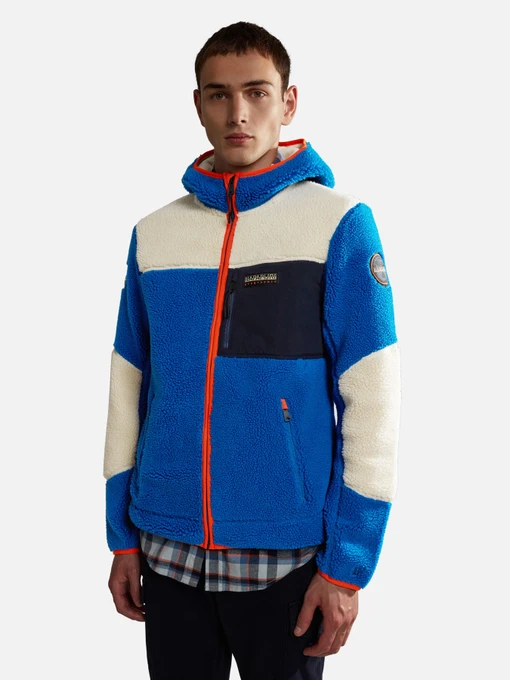 Худі та світшоти Napapijri Yupik Full-Zip Fleece модель NP0A4GNSB2I1 Фото
