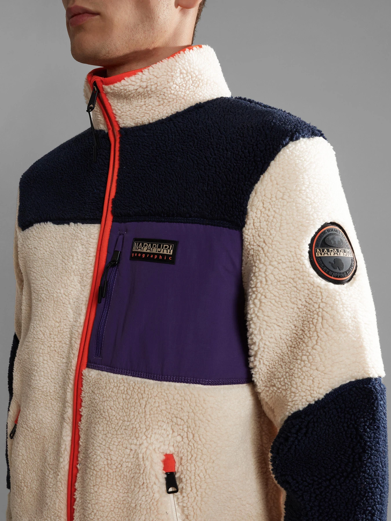 Худи и свитшоты Napapijri Yupik Full-Zip Fleece модель NP0A4GNTMG71 Худи и свитшоты Napapijri Yupik Full-Zip Fleece модель NP0A4GNTMG71 Фото