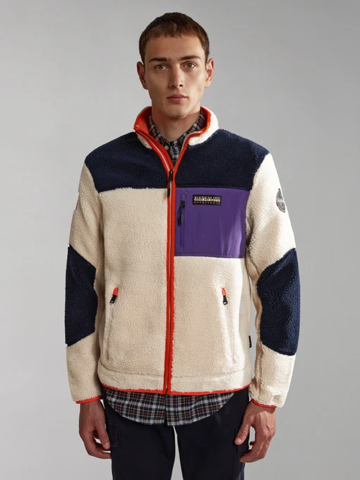 Худі та світшоти Napapijri Yupik Full-Zip Fleece модель NP0A4GNTMG71 Фото