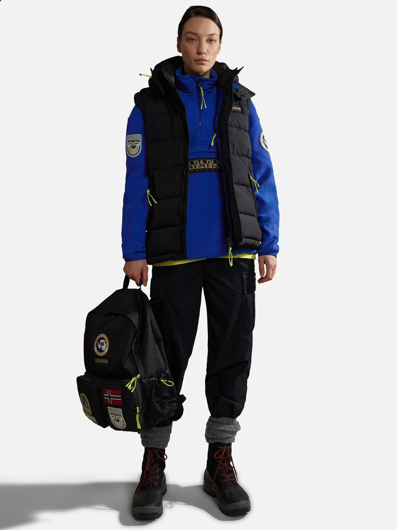 Худи и свитшоты Napapijri Mcmurdo Half-Zip Fleece модель NP0A4HDNB5A1 Худи и свитшоты Napapijri Mcmurdo Half-Zip Fleece модель NP0A4HDNB5A1 Фото