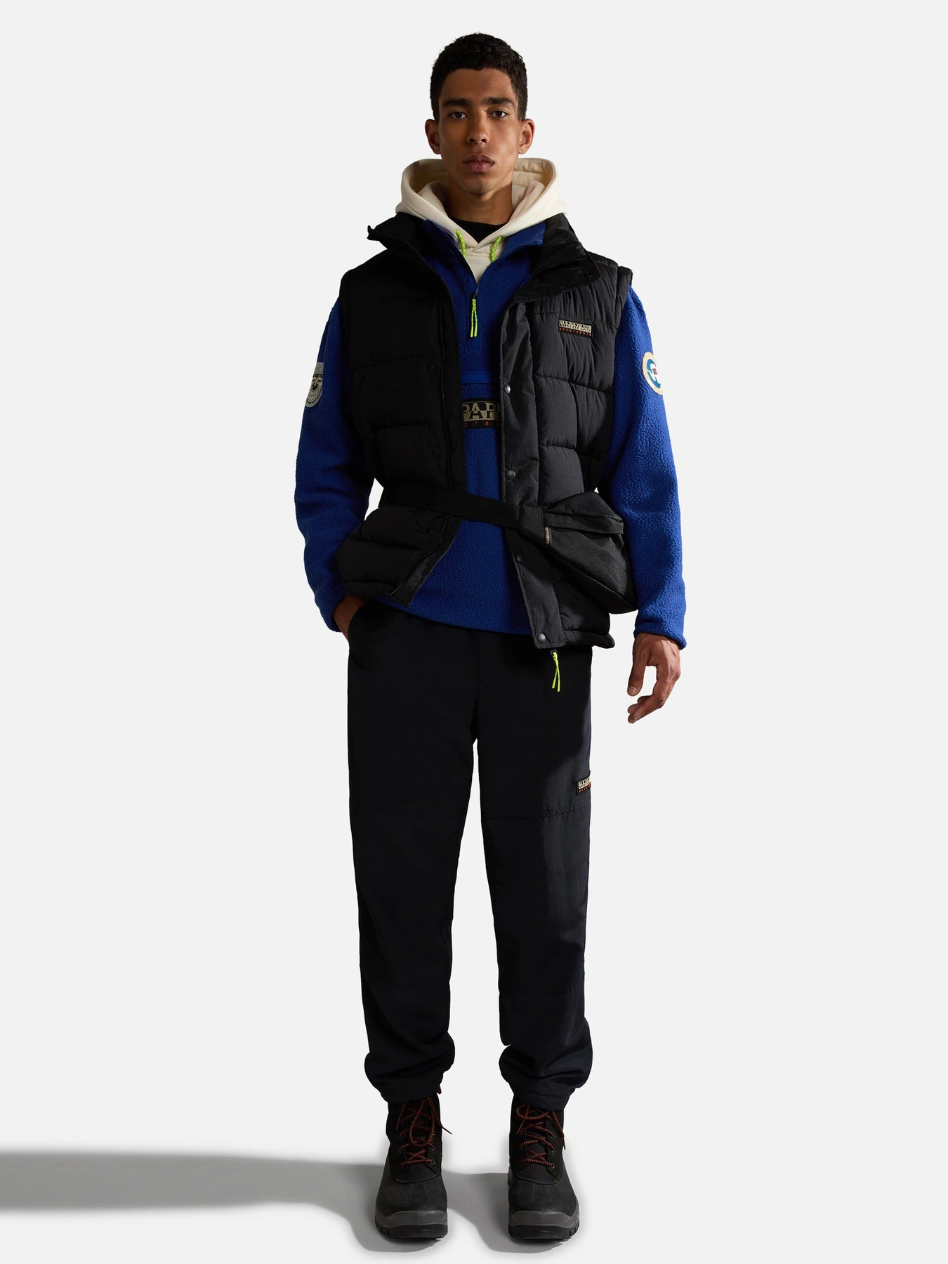 Худи и свитшоты Napapijri Mcmurdo Half-Zip Fleece модель NP0A4HDNB5A1 Худи и свитшоты Napapijri Mcmurdo Half-Zip Fleece модель NP0A4HDNB5A1 Фото