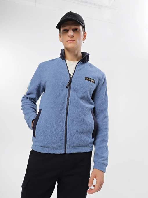 Худі та світшоти Napapijri Fryxell Full-Zip Fleece модель NP0A4HDPB2I1 Фото