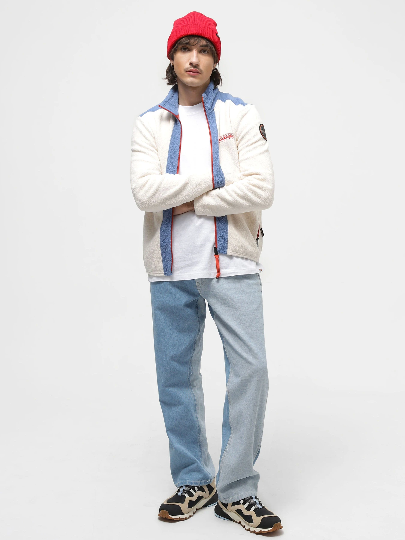 Худи и свитшоты Napapijri Anderby Full-Zip Fleece модель NP0A4HDRNS51 Худи и свитшоты Napapijri Anderby Full-Zip Fleece модель NP0A4HDRNS51 Фото