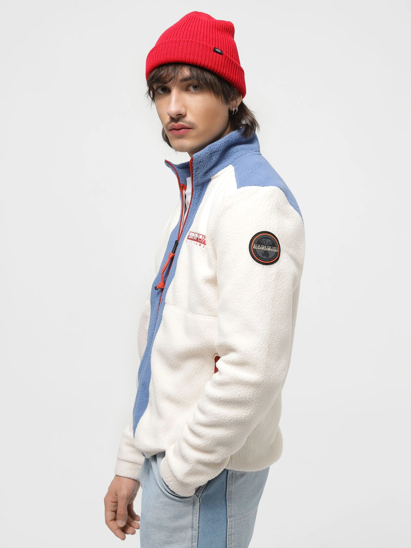 Худи и свитшоты Napapijri Anderby Full-Zip Fleece модель NP0A4HDRNS51 Худи и свитшоты Napapijri Anderby Full-Zip Fleece модель NP0A4HDRNS51 Фото