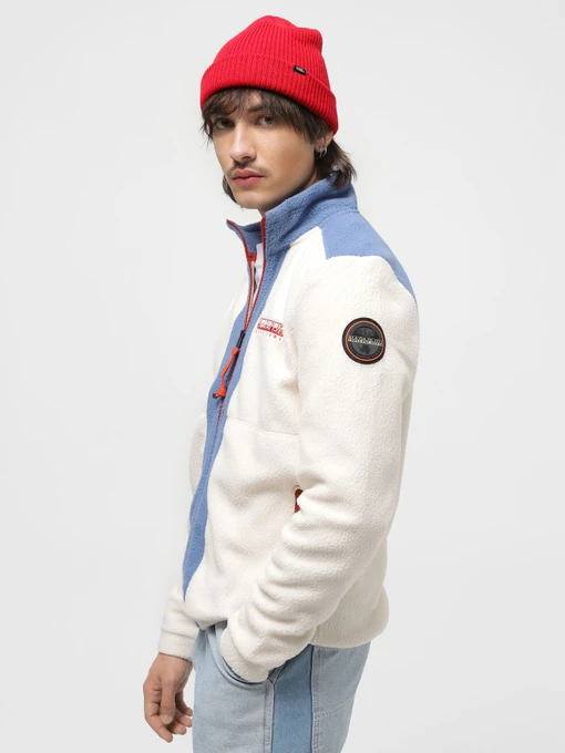 Худи и свитшоты Napapijri Anderby Full-Zip Fleece модель NP0A4HDRNS51 Фото