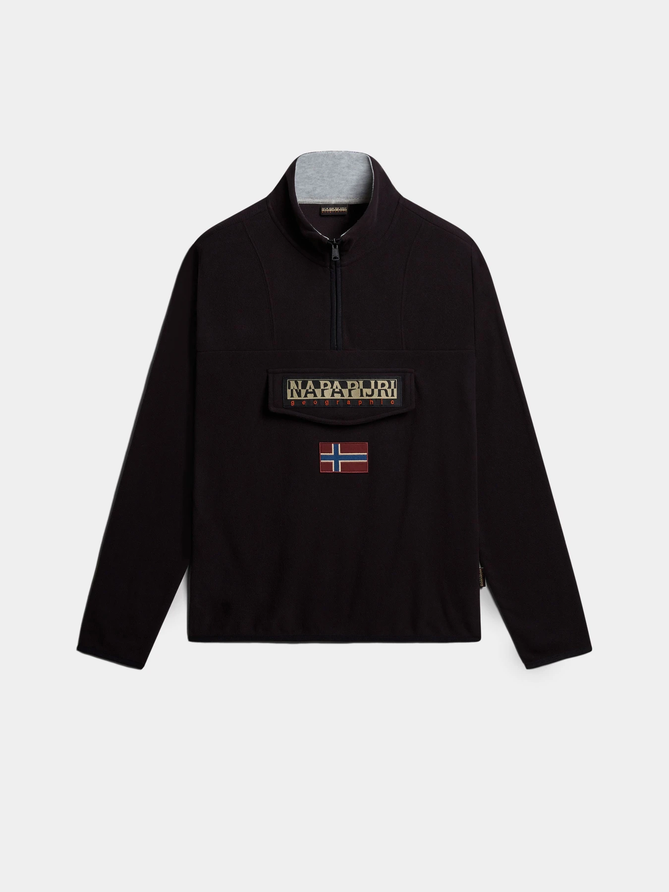 Худи и свитшоты Napapijri Burgee Half-Zip Fleece модель NP0A4HMZ0411 Худи и свитшоты Napapijri Burgee Half-Zip Fleece модель NP0A4HMZ0411 Фото