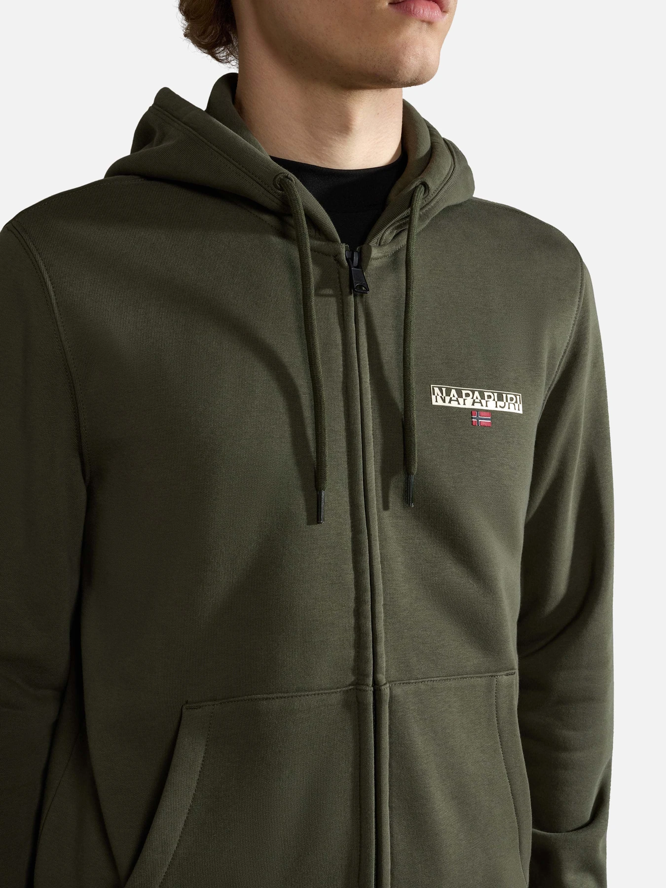 Худи и свитшоты Napapijri Ice Full-Zip модель NP0A4HI9GE41 Худи и свитшоты Napapijri Ice Full-Zip модель NP0A4HI9GE41 Фото