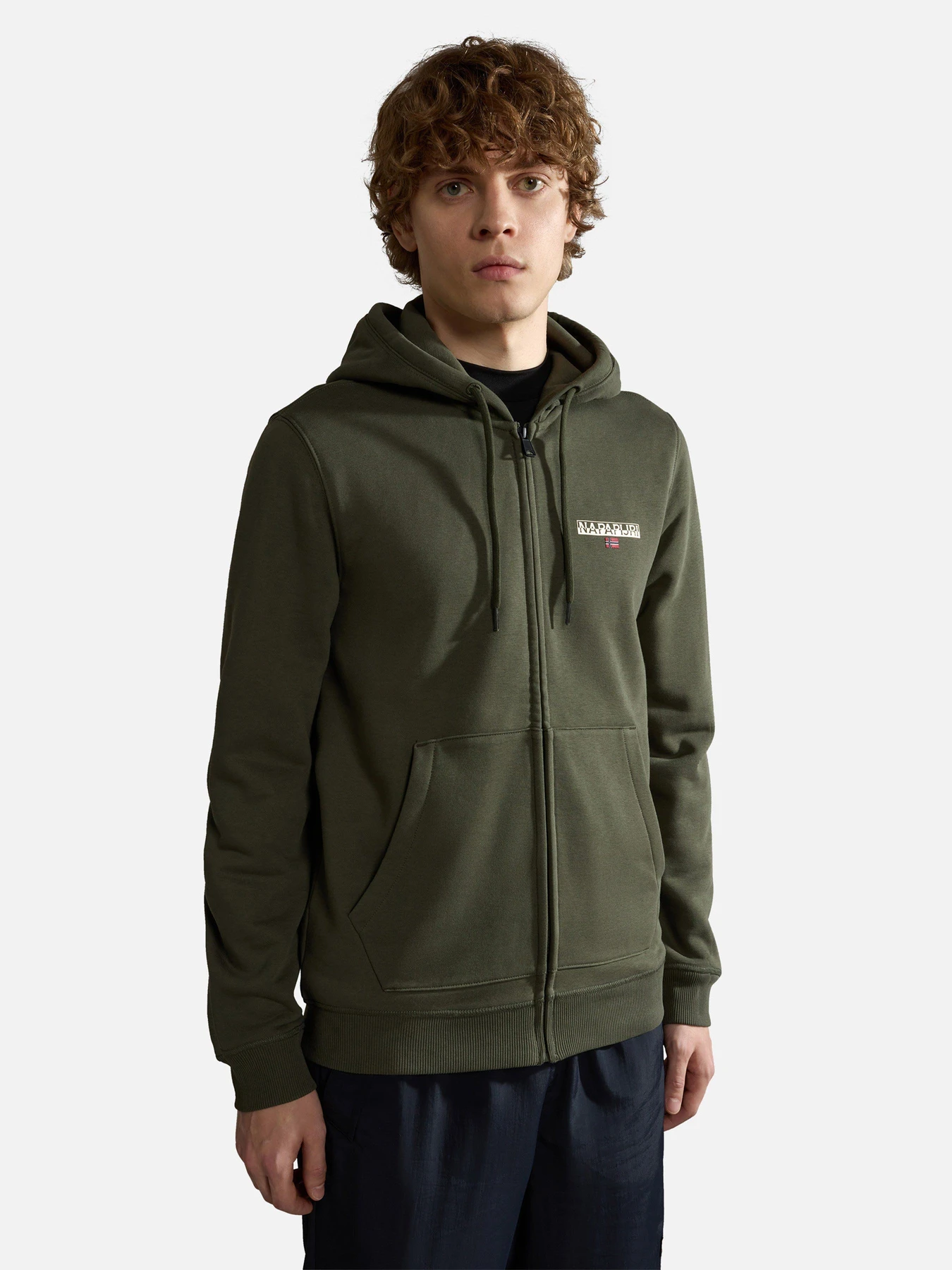 Худи и свитшоты Napapijri Ice Full-Zip модель NP0A4HI9GE41 Худи и свитшоты Napapijri Ice Full-Zip модель NP0A4HI9GE41 Фото