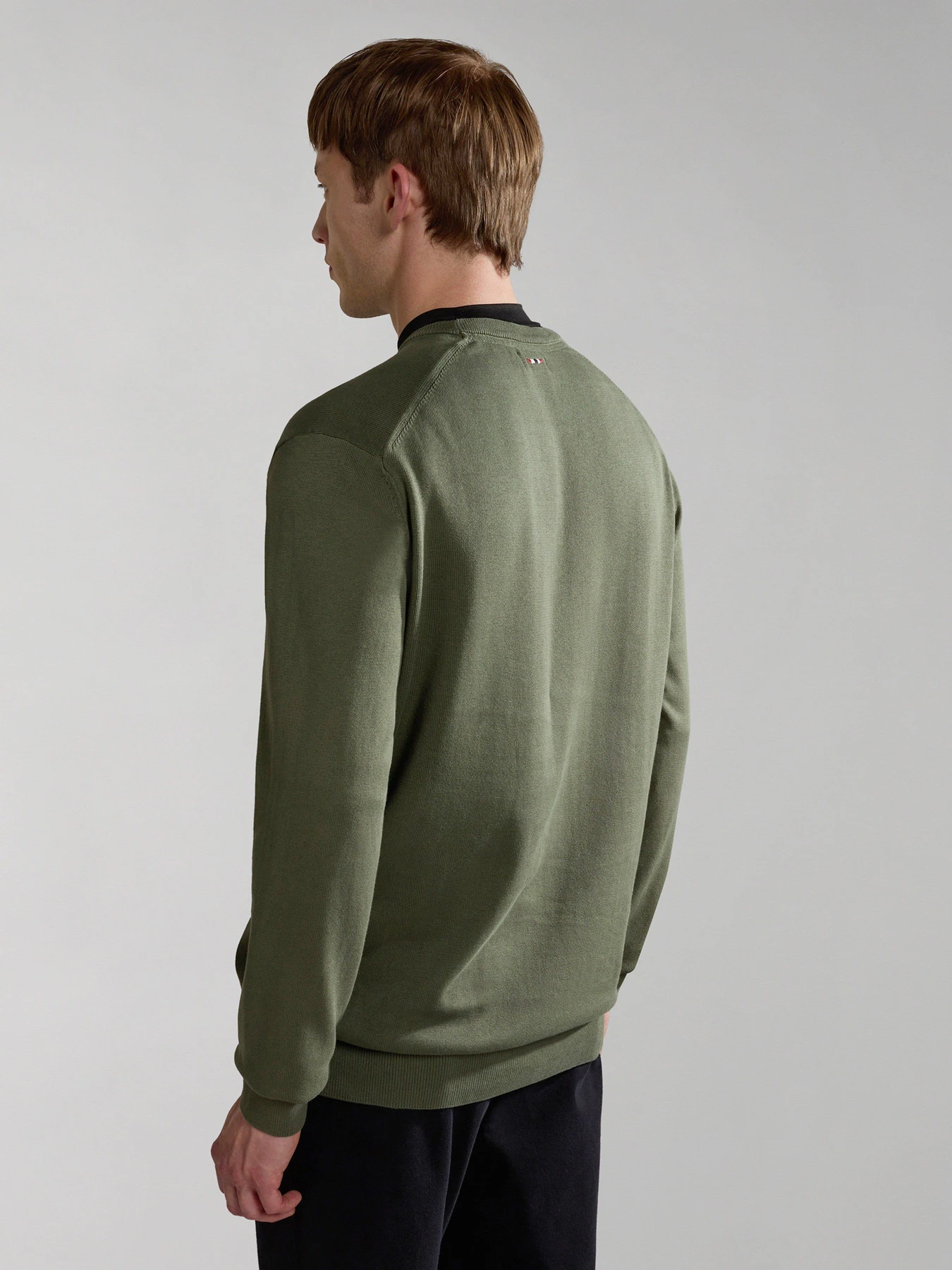 Свитры и кардиганы Napapijri Droz Crew Neck модель NP0A4GJPGE41 Свитры и кардиганы Napapijri Droz Crew Neck модель NP0A4GJPGE41 Фото