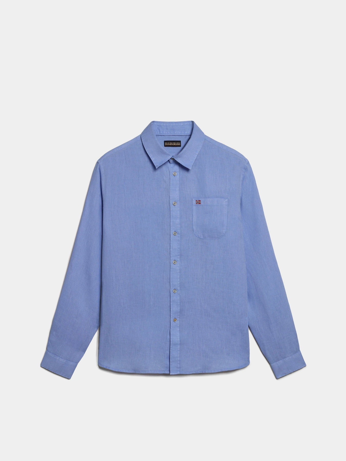 Рубашки Napapijri Linen модель NP0A4HQ2I001 Рубашки Napapijri Linen модель NP0A4HQ2I001 Фото