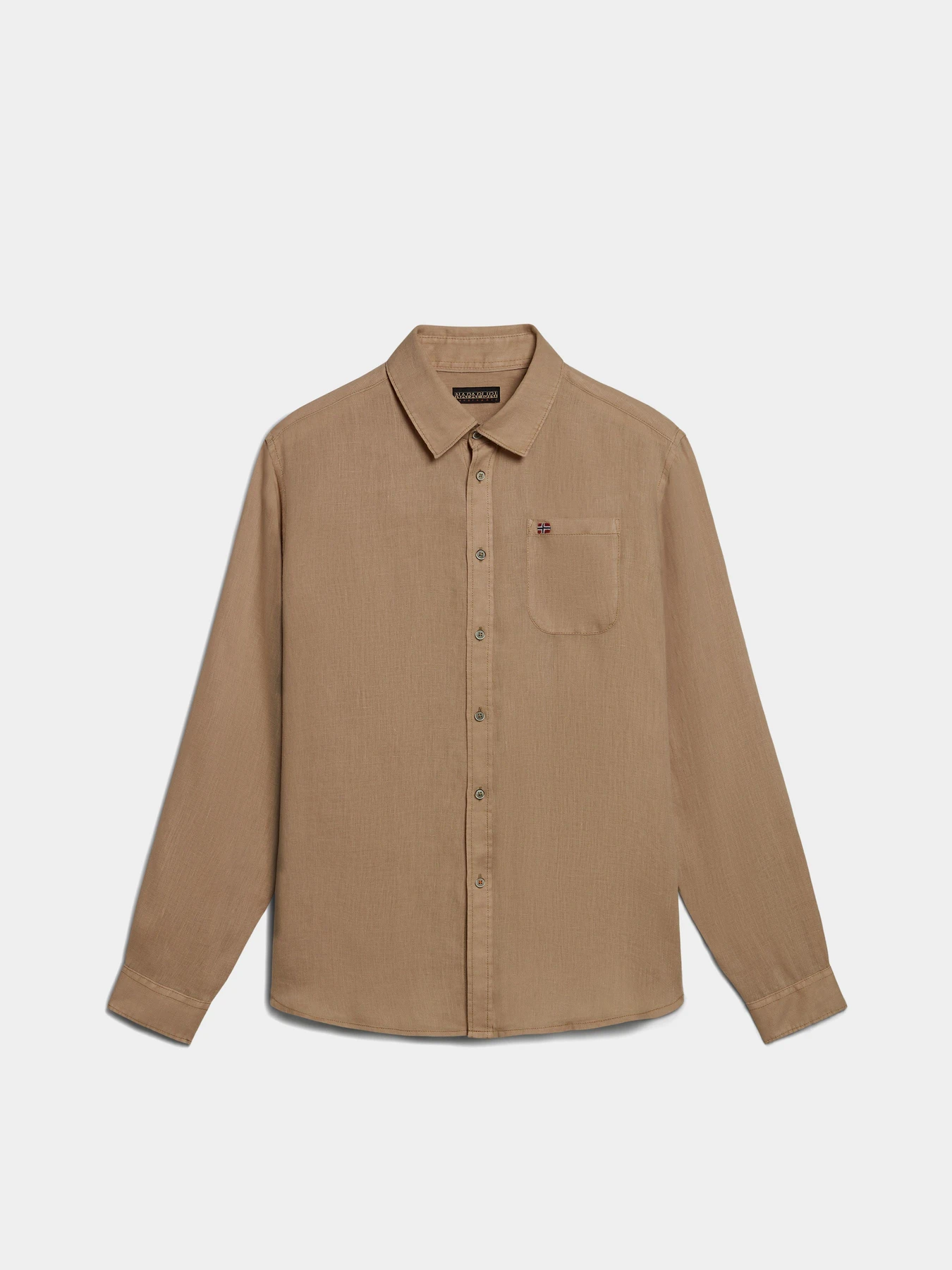Сорочки Napapijri Linen модель NP0A4HQ2N1E1 Сорочки Napapijri Linen модель NP0A4HQ2N1E1 Фото