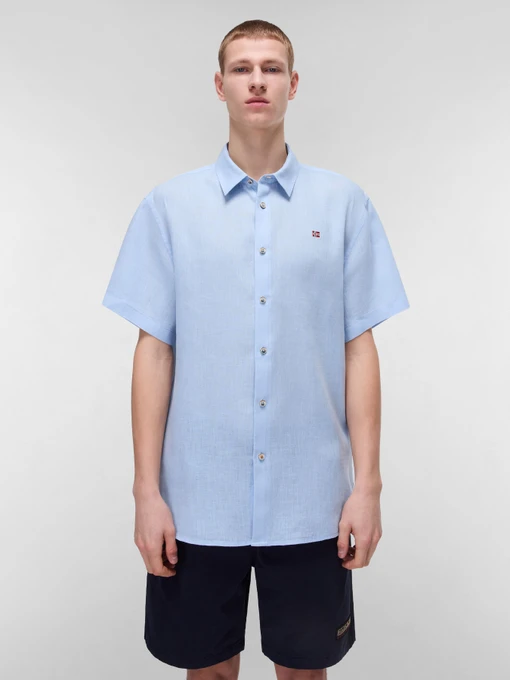 Рубашки Napapijri Linen модель NP0A4HT5I831 Фото