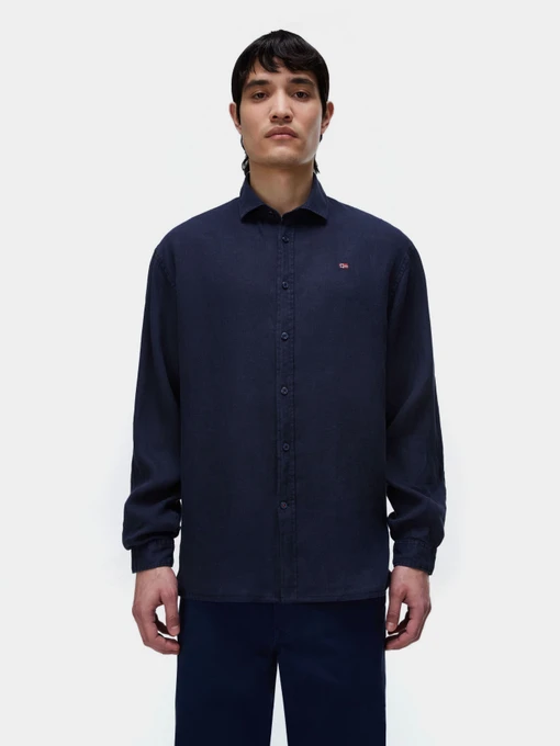 Сорочки Napapijri G-LINEN LS модель NP0A4FYS1761 Фото