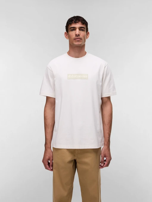 Футболки и поло Napapijri S-BOX LOGO SS модель NP0A4IFLN1A1 Фото
