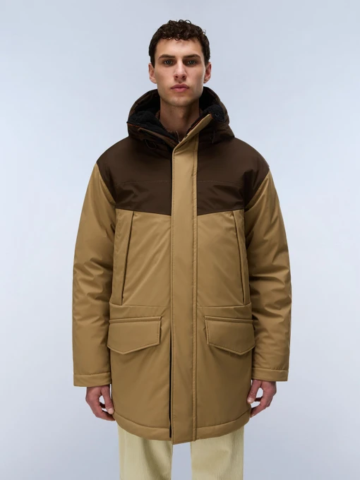 Куртки и дубленки Napapijri SERIE 20-22 PARKA PETRIFIEDOAK модель NP0A8ANNN7C1 Фото