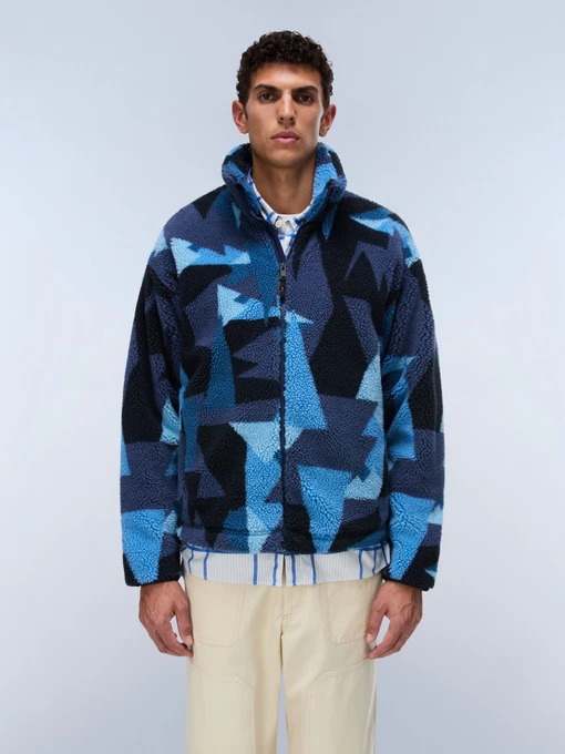 Худи и свитшоты Napapijri T-FLEECE FZ FANCY MOUNT FXJ модель NP0A8AO4FXJ1 Фото