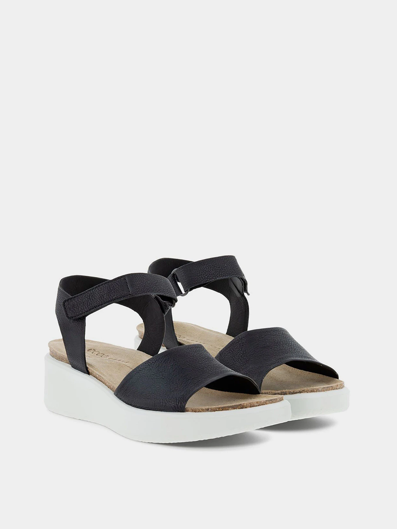 Босоножки ECCO Flowt Wedge Cork модель 27231301001 Фото