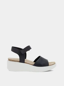 Босоножки ECCO Flowt Wedge Cork модель 27231301001 Фото