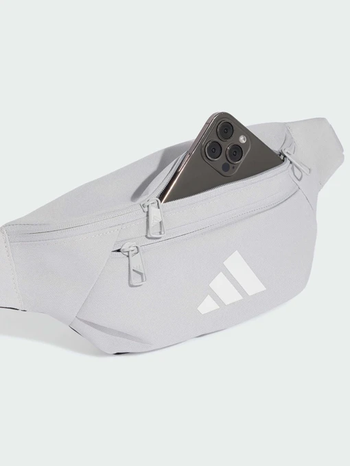 adidas Поясна сумка колір сірий фото 3