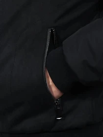 Куртки и дубленки D&V couture модель 127-DVL-BLCK Фото