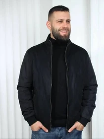Куртки и дубленки D&V couture модель 127-DVL-BLCK Фото