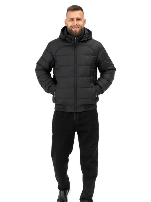 Куртки та дублянки D&V couture модель 144-DVL-BLCK Фото