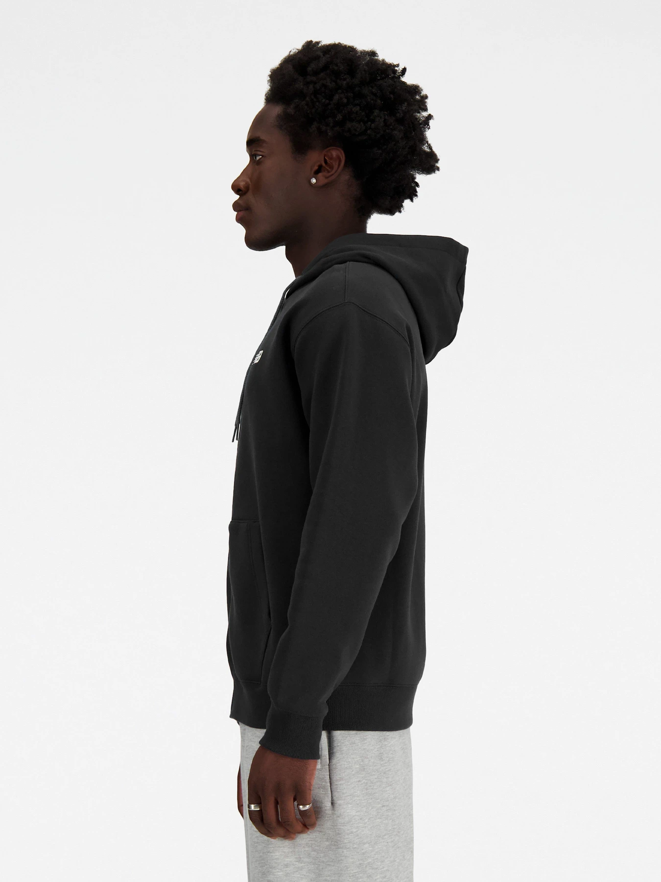 Худі та світшоти New Balance Sport Essentials Full Zip модель MJ41502BK Фото