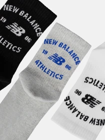 Носки и гольфы New Balance Graphics QTR Crew модель AC9932PAS1 Фото