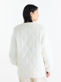 Куртки та дублянки New Balance Quilted Bomber модель WJ62P3VEAGA Фото