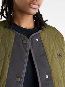 Куртки та дублянки New Balance Quilted Bomber модель WJ62P3VEAAO Фото