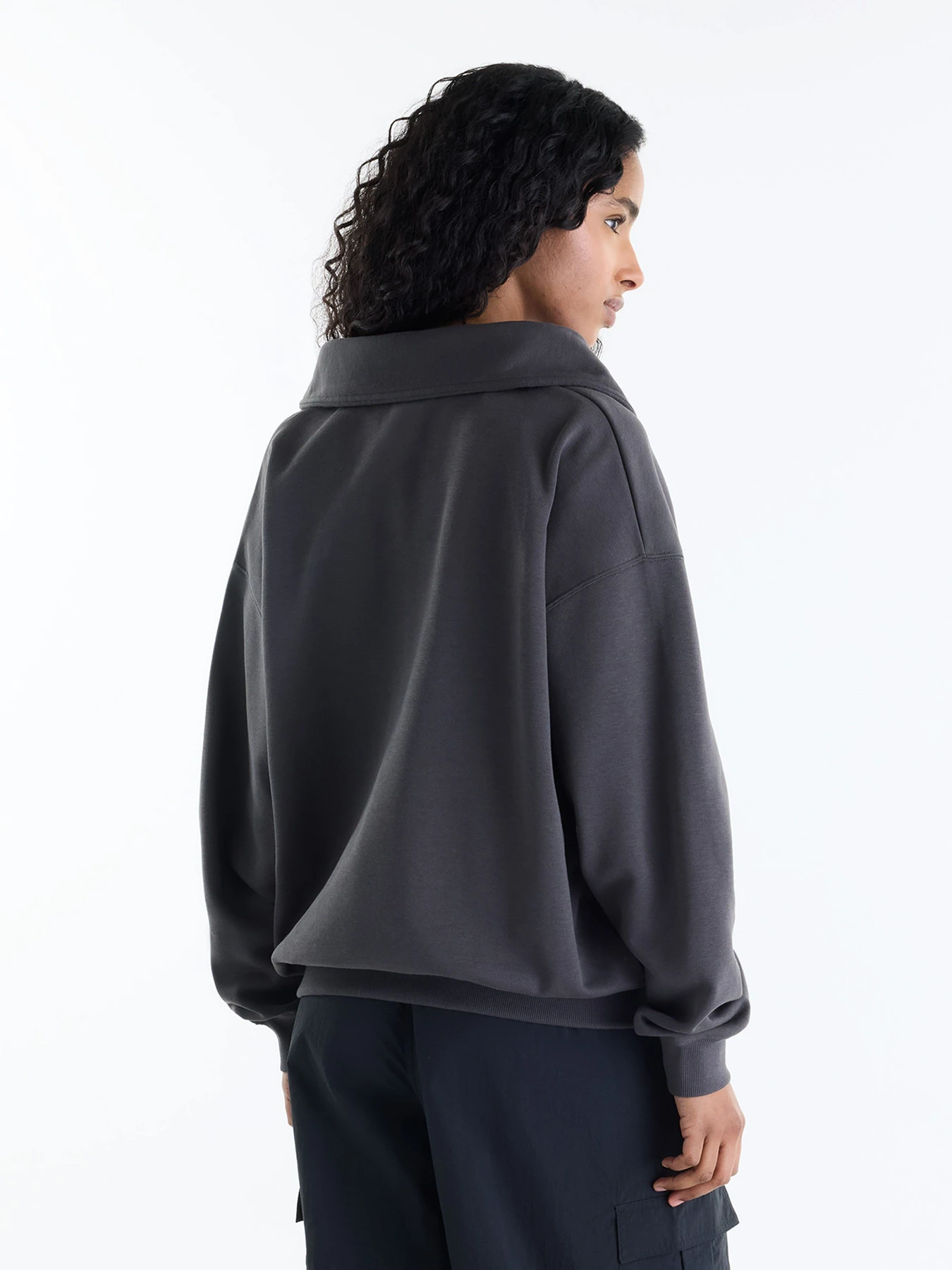 Худі та світшоти New Balance Trackside 1/2 Zip модель WT62G8VGBLK Фото