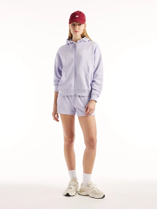 Бавовняна Жіноча Спортивна кофта New Balance Sport Essentials FT фото 2