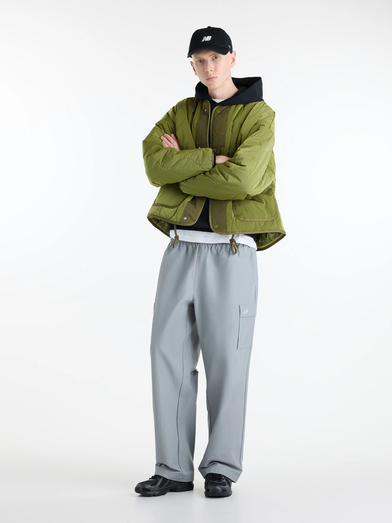 Куртки и дубленки New Balance Balance Quilted модель MJ62M2DHGEE Фото