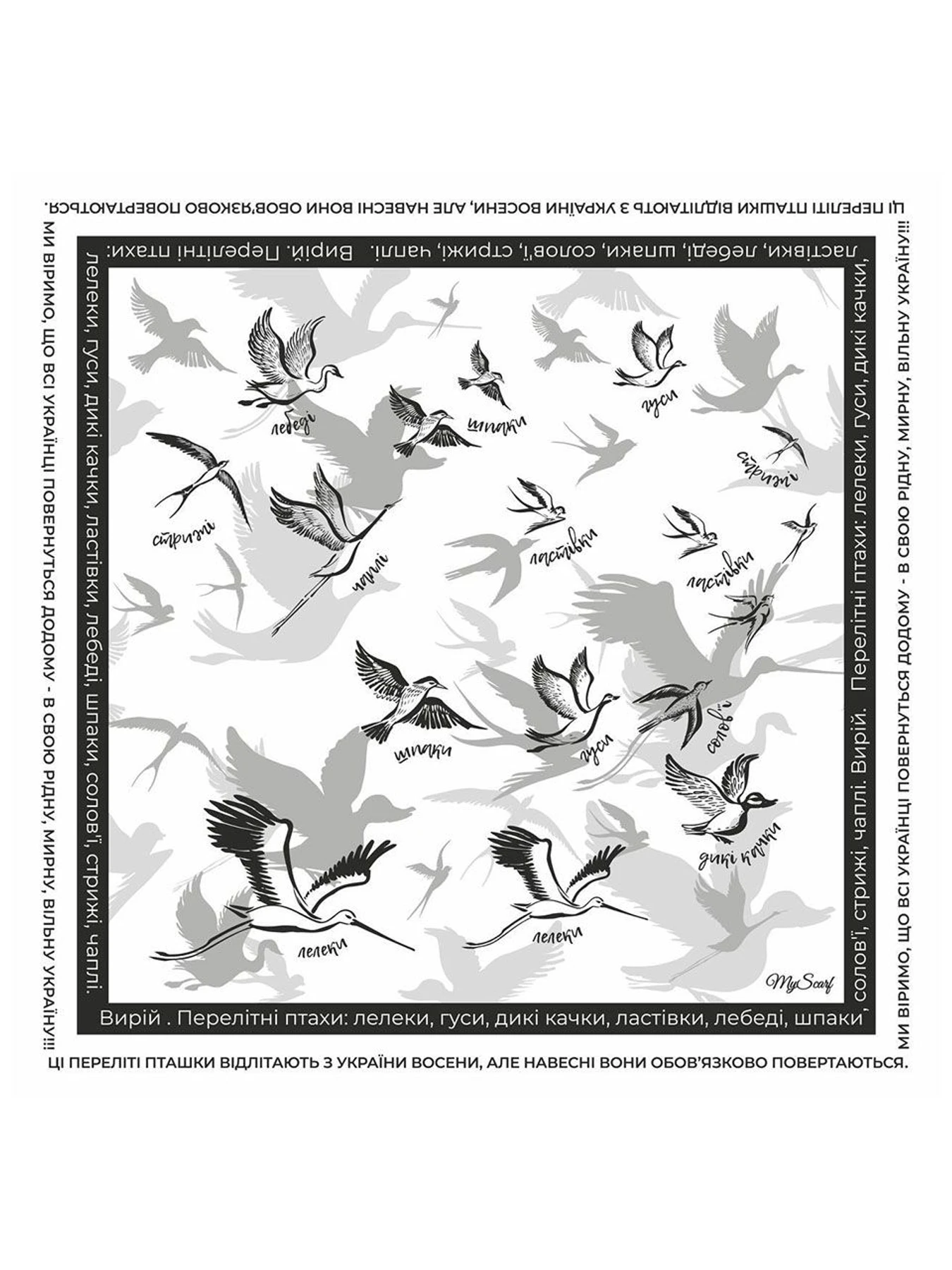 Шарфы и платки MyScarf модель 966143051568133467 Шарфы и платки MyScarf модель 966143051568133467 Фото