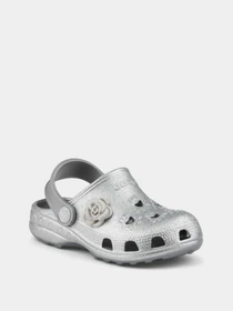 Шлёпанцы COQUI модель 8701Khaki_grey_glitter_amulet Фото