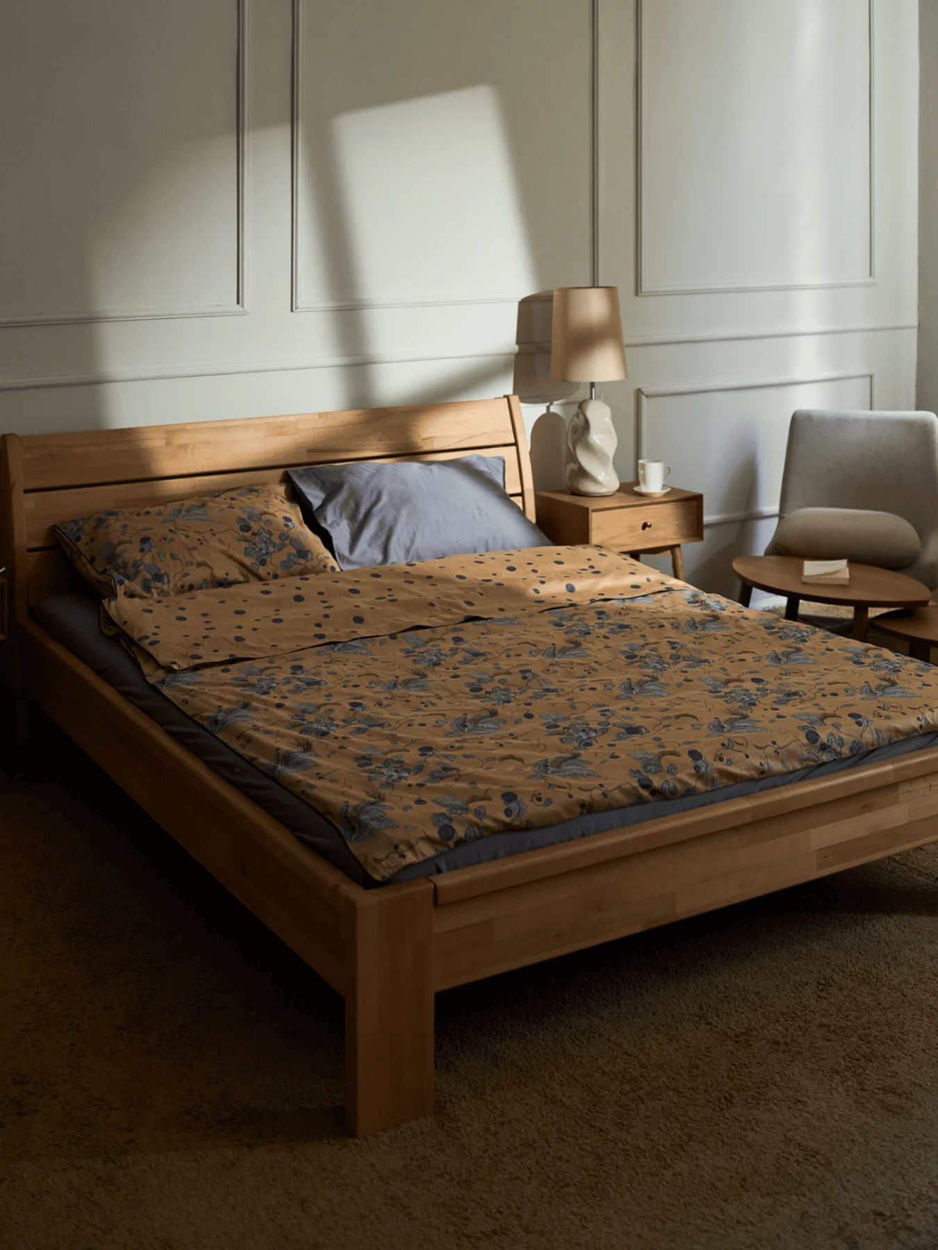 Наволочка "Теплий ліс" з натурального сатину MBM HOME модель BL-P-23 WARM SAND/PRINT Наволочка "Теплий ліс" з натурального сатину MBM HOME модель BL-P-23 WARM SAND/PRINT Фото