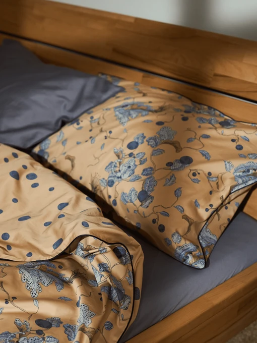 Наволочка "Теплый лес" из натурального сатина MBM HOME модель BL-P-23 WARM SAND/PRINT Фото