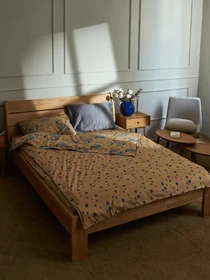 Наволочка "Теплий ліс" з натурального сатину MBM HOME модель BL-P-23 WARM SAND/PRINT Фото