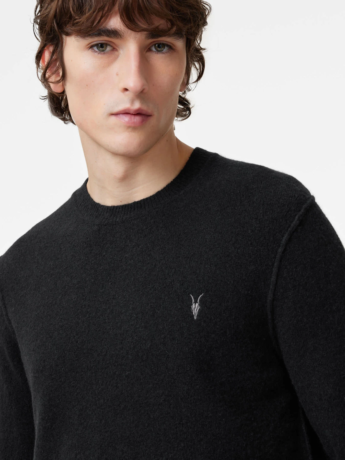 Свитры и кардиганы All Saints Statten Crew модель M039KA Фото