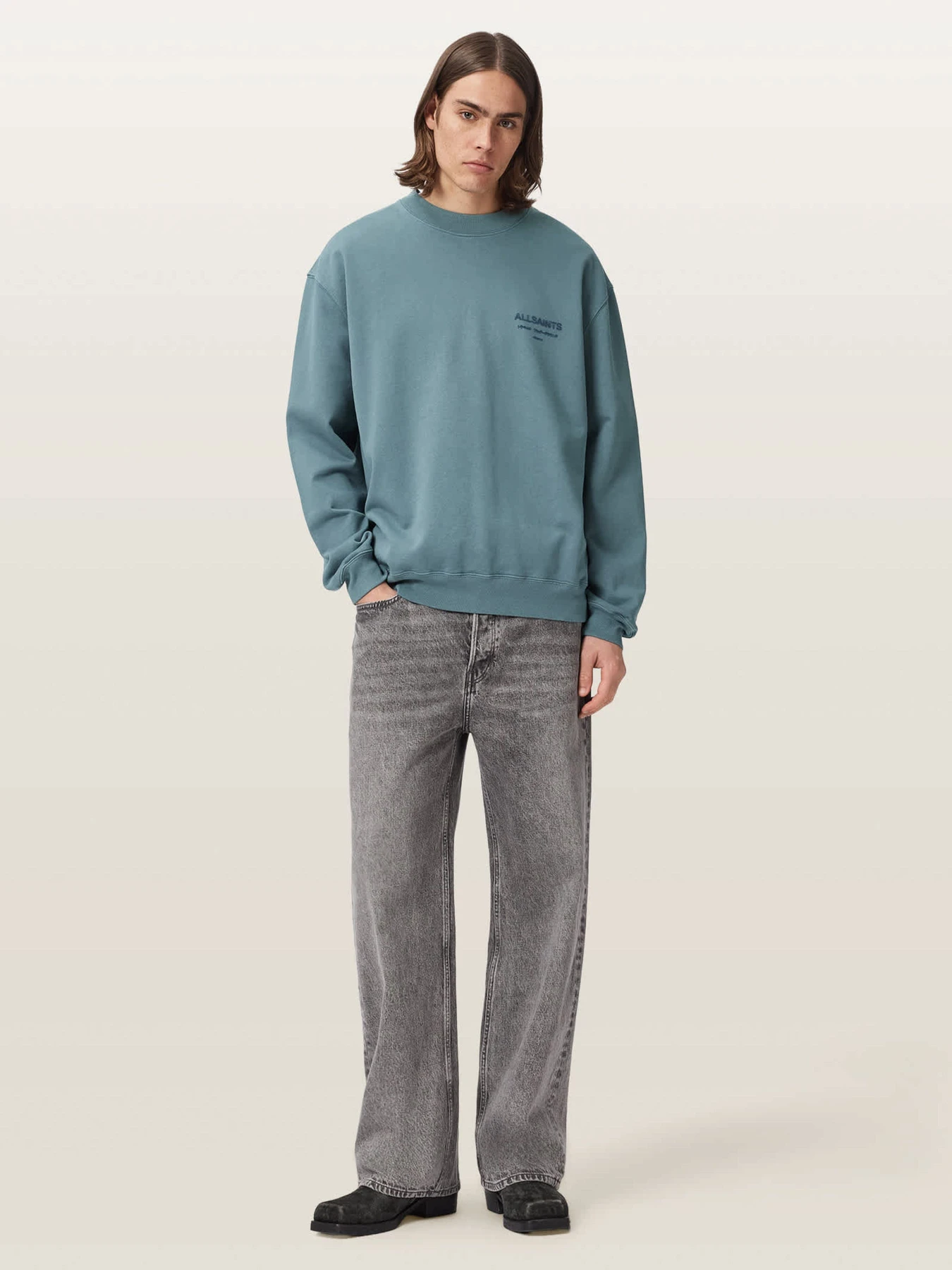 Худи и свитшоты All Saints Xander модель M001NE Фото