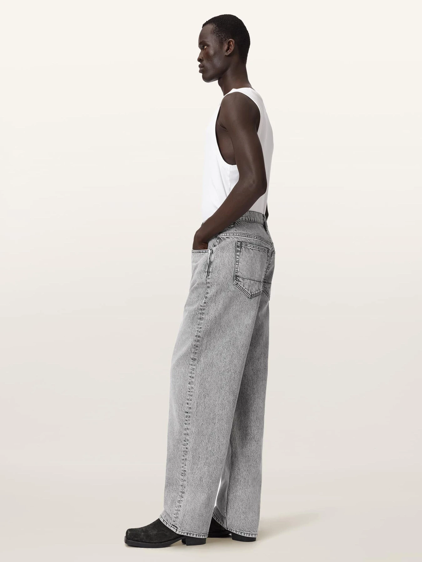 Джинсы All Saints Rivet Slouch модель M038EF Фото