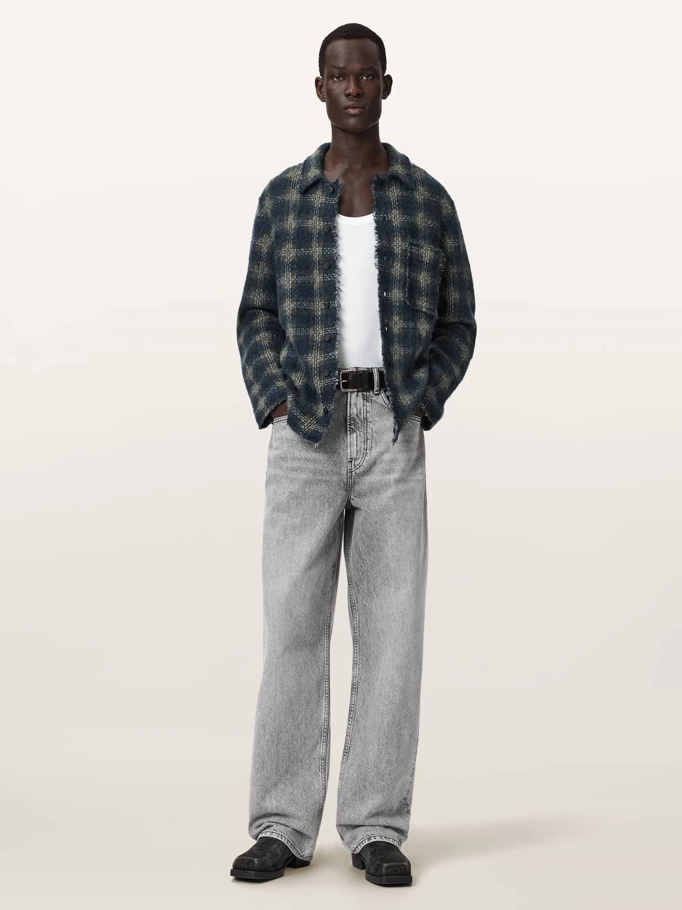 Джинсы All Saints Rivet Slouch модель M038EF Фото