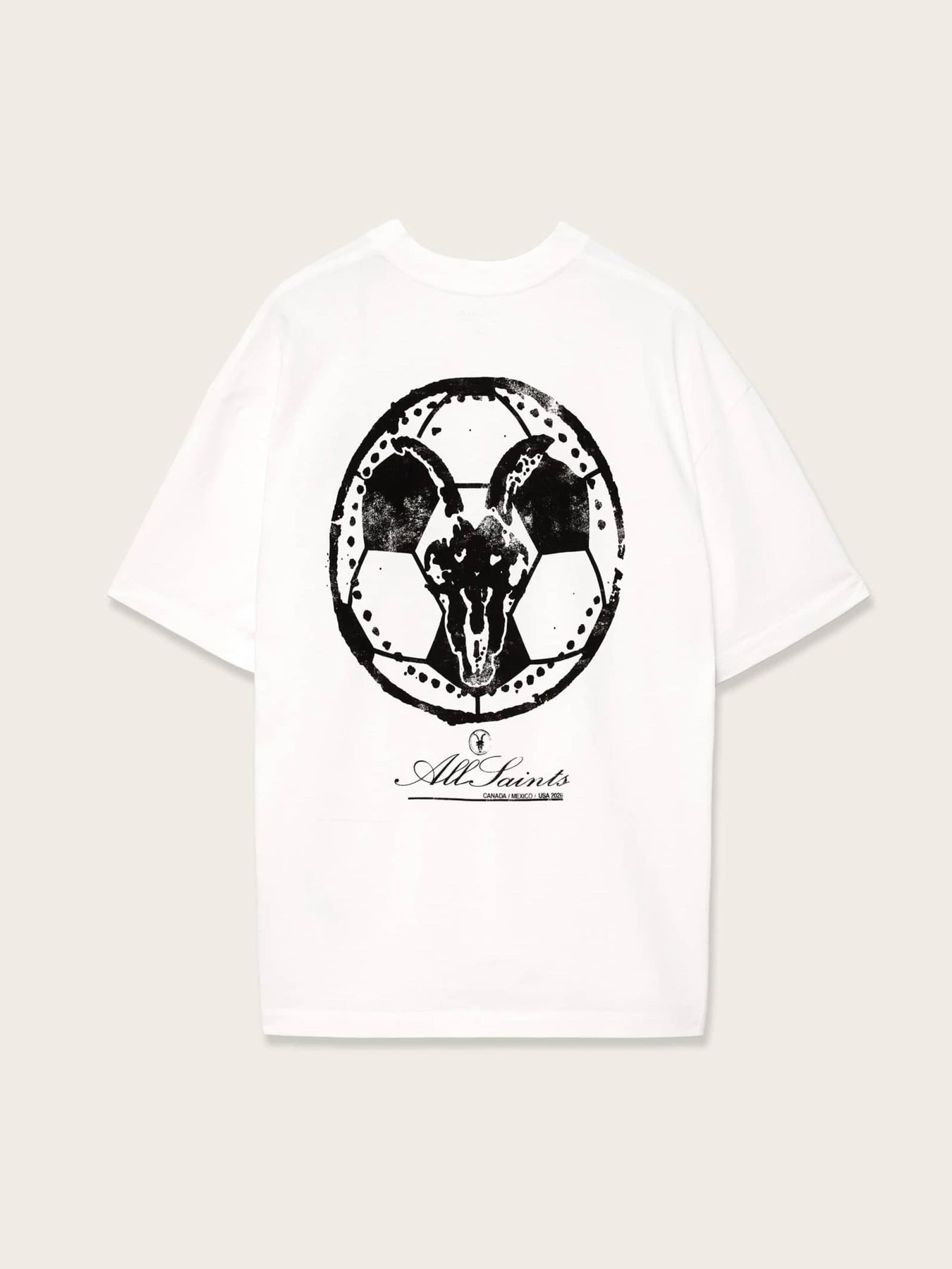Футболки и поло All Saints Skullcup модель M139PE Фото