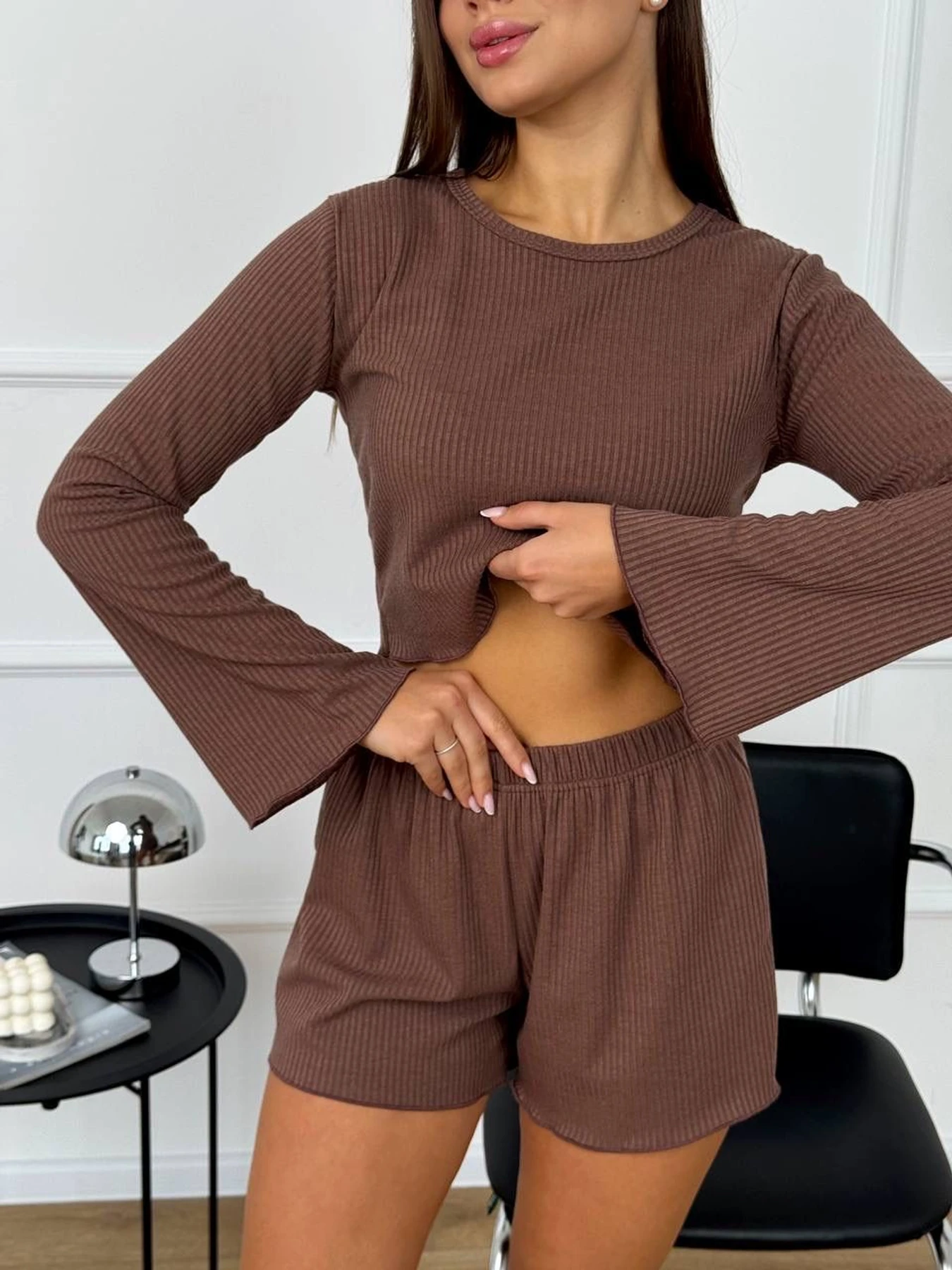 Одежда для дома и сна Uaclothes модель 024-korichnevij Фото