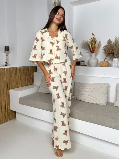 Одежда для дома и сна Uaclothes модель 030-molochnij Фото