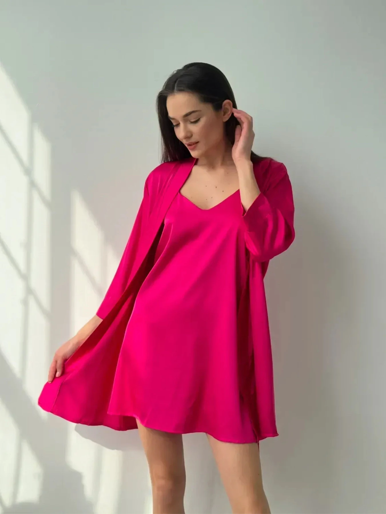 Одежда для дома и сна Uaclothes модель 015-rozhevij Фото