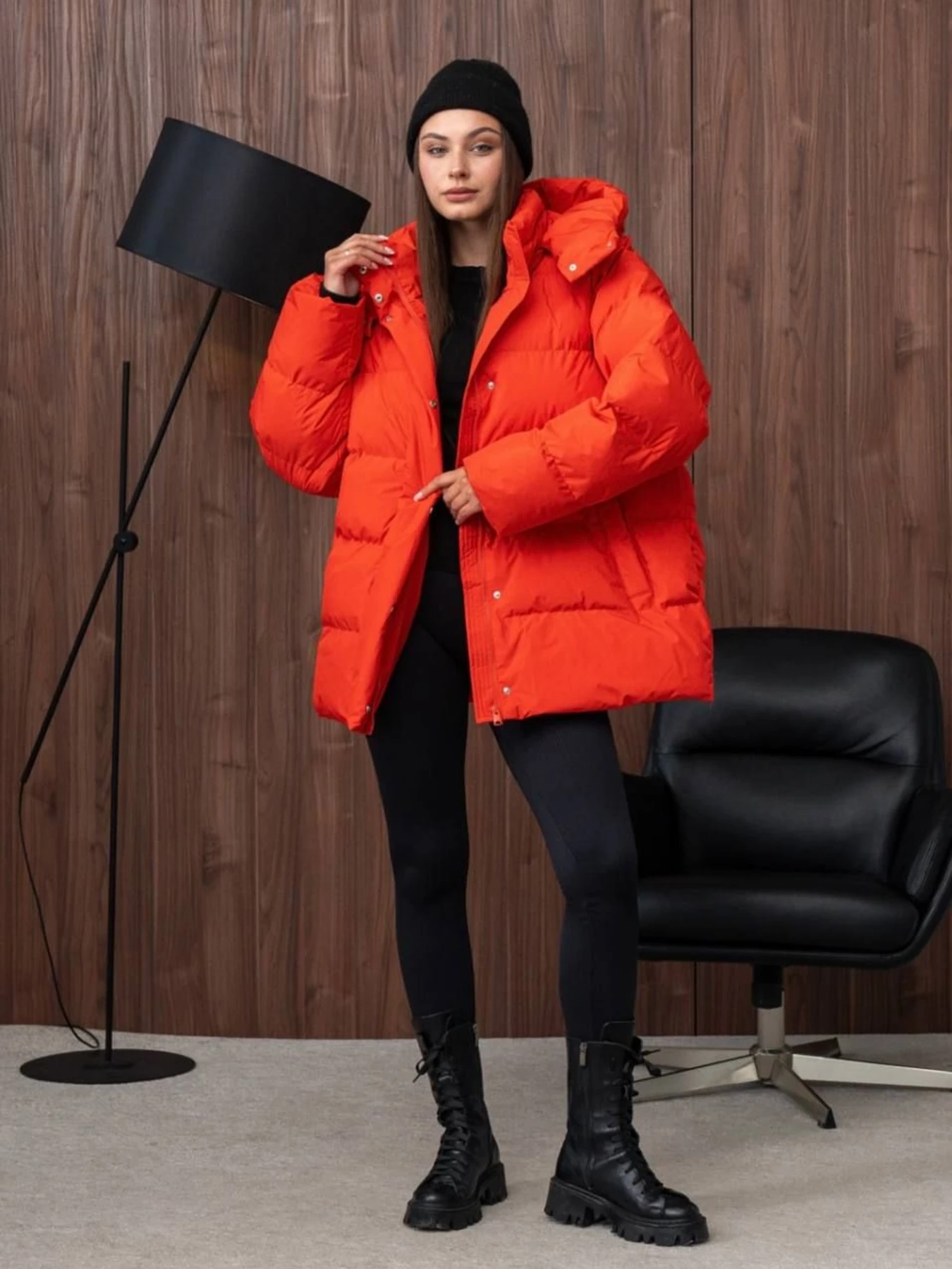 Куртки та дублянки Tian модель Samanta-T-RED Фото