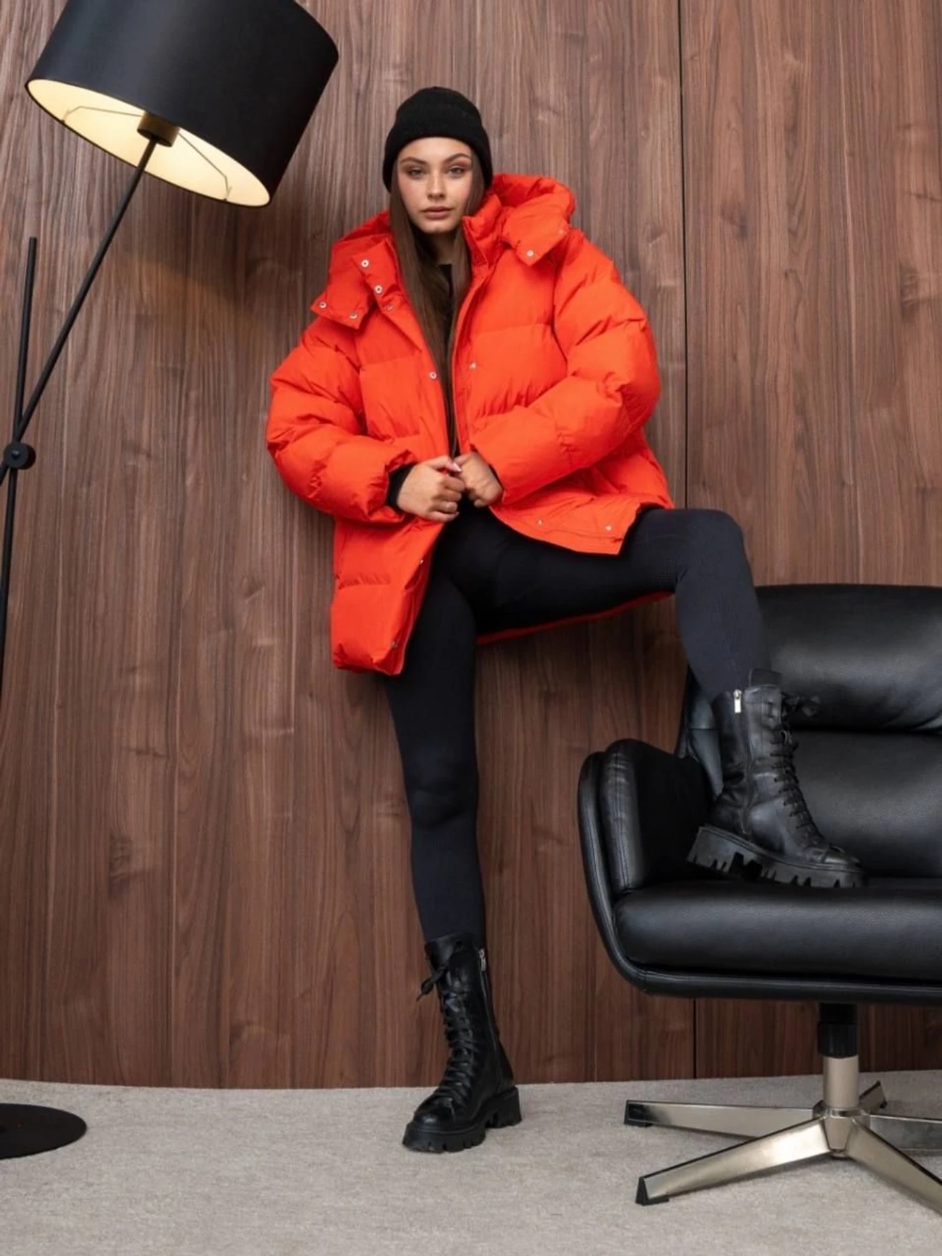 Куртки та дублянки Tian модель Samanta-T-RED Фото